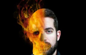 Scene synthesis, use PS to transform into a skull portrait with sci-fi effects – photo synthesis